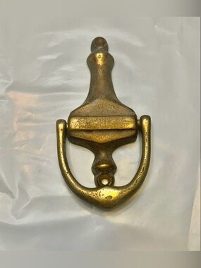 VINTAGE TRADITIONAL 100%  BRASS DOOR KNOCKER